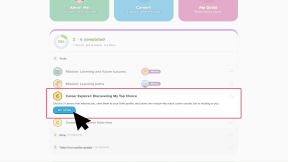 Student dashboard in Xello. The To-Do list with a custom lesson is highlighted. The cursor is clicking Get started.